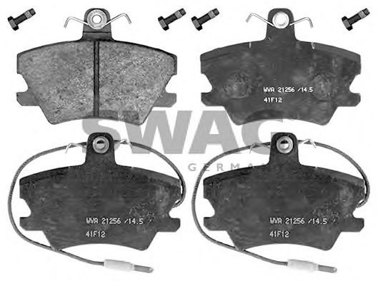 SWAG 60 11 6195 Тормозные колодки для RENAULT SUPER 5 (Рено Супэр 5) SWAG 60 11 6195 Тормозные колодки для RENAULT SUPER 5 (Рено Супэр 5)