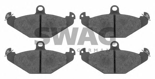 SWAG 60 91 6403 Тормозные колодки Brembo для RENAULT SAFRANE (Рено Сафранэ) SWAG 60 91 6403 Тормозные колодки Brembo для RENAULT SAFRANE (Рено Сафранэ)