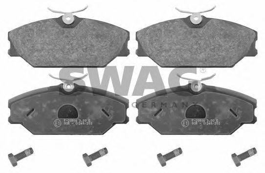 SWAG 60 91 6429 Тормозные колодки 03 1999 для RENAULT SCNIC I (Рено Сценик и) SWAG 60 91 6429 Тормозные колодки 03 1999 для RENAULT SCNIC I (Рено Сценик и)