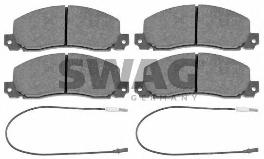 SWAG 60 91 6443 Тормозные колодки для OPEL ARENA (Опель Арэна) SWAG 60 91 6443 Тормозные колодки для OPEL ARENA (Опель Арэна)