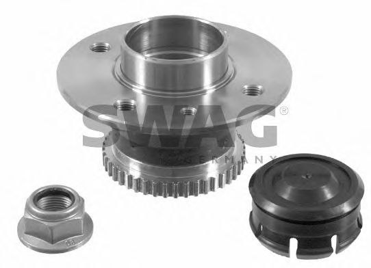 SWAG 60 92 1721 Комплект подшипника ступицы колеса для автомобилей с ABS для RENAULT SCNIC I (Рено Сценик и) SWAG 60 92 1721 Комплект подшипника ступицы колеса для автомобилей с ABS для RENAULT SCNIC I (Рено Сценик и)