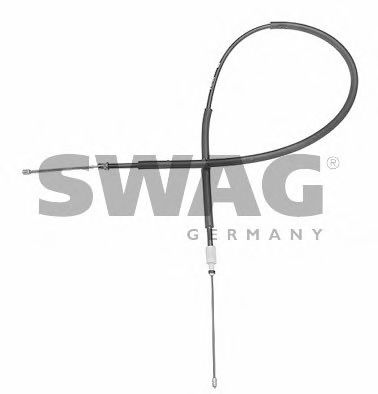 SWAG 62 91 7915 Трос, стояночная тормозная система для автомобилей без ABS для PEUGEOT (Пежо) SWAG 62 91 7915 Трос, стояночная тормозная система для автомобилей без ABS для PEUGEOT (Пежо)