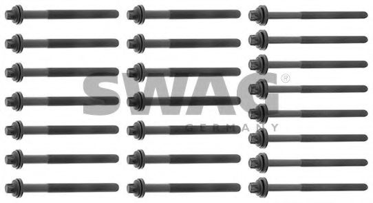 SWAG 62 91 8618 Комплект болтов головки цилидра для PEUGEOT BOXER (Пежо Боxэр) SWAG 62 91 8618 Комплект болтов головки цилидра для PEUGEOT BOXER (Пежо Боxэр)