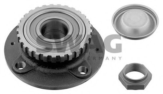 SWAG 62 92 9384 Комплект подшипника ступицы колеса для автомобилей с ABS для PEUGEOT PARTNER SPACE (Пежо Партнер спэйс) SWAG 62 92 9384 Комплект подшипника ступицы колеса для автомобилей с ABS для PEUGEOT PARTNER SPACE (Пежо Партнер спэйс)