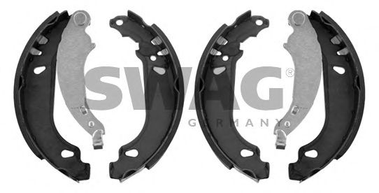 SWAG 62 93 3990 Тормозные колодоки для автомобилей без ABS для PEUGEOT 206 (Пежо 206) SWAG 62 93 3990 Тормозные колодоки для автомобилей без ABS для PEUGEOT 206 (Пежо 206)