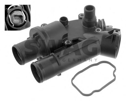 SWAG 62 93 6037 Термостат, охлаждающая жидкость для LAND ROVER LR2 (Ленд ровер/лэнд ровер Лр2) SWAG 62 93 6037 Термостат, охлаждающая жидкость для LAND ROVER LR2 (Ленд ровер/лэнд ровер Лр2)