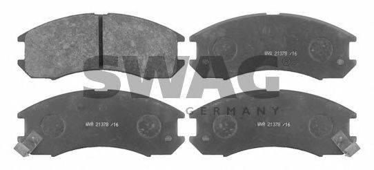 SWAG 83 91 6282 Тормозные колодки для MAZDA 626 III (Мазда 626 3) SWAG 83 91 6282 Тормозные колодки для MAZDA 626 III (Мазда 626 3)