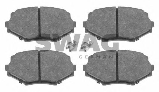 SWAG 83 91 6497 Тормозные колодки BPF1 для MAZDA MIATA II (Мазда Миата 2) SWAG 83 91 6497 Тормозные колодки BPF1 для MAZDA MIATA II (Мазда Миата 2)