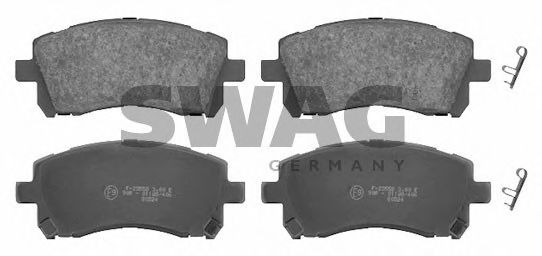 SWAG 87 91 6660 Тормозные колодки суппорт тормоза (2 поршня) для SUBARU LIBERTY III (Субару Либэртъ 3) SWAG 87 91 6660 Тормозные колодки суппорт тормоза (2 поршня) для SUBARU LIBERTY III (Субару Либэртъ 3)