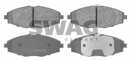 SWAG 89 91 6341 Тормозные колодки для DAEWOO MATIZ (Дэу Матиз) SWAG 89 91 6341 Тормозные колодки для DAEWOO MATIZ (Дэу Матиз)