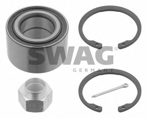 SWAG 89 93 1690 Комплект подшипника ступицы колеса B12D1 для DAEWOO KALOS (Дэу Калос) SWAG 89 93 1690 Комплект подшипника ступицы колеса B12D1 для DAEWOO KALOS (Дэу Калос)