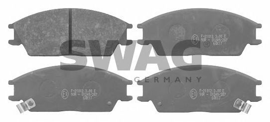 SWAG 90 91 6542 Тормозные колодки для HYUNDAI EXCEL (Хендай Эxcэл) SWAG 90 91 6542 Тормозные колодки для HYUNDAI EXCEL (Хендай Эxcэл)