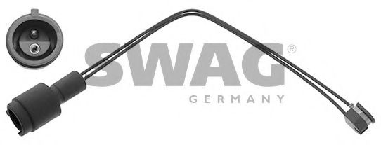 SWAG 99 90 2398 Сигнализатор, износ тормозных колодок передний мост для BMW 5 (Бмв 5) SWAG 99 90 2398 Сигнализатор, износ тормозных колодок передний мост для BMW 5 (Бмв 5)