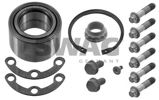 SWAG 99 90 7931 Комплект подшипника ступицы колеса для MERCEDES-BENZ E-CLASS (Мэрcэдэс-бэнз Е класс) SWAG 99 90 7931 Комплект подшипника ступицы колеса для MERCEDES-BENZ E-CLASS (Мэрcэдэс-бэнз Е класс)