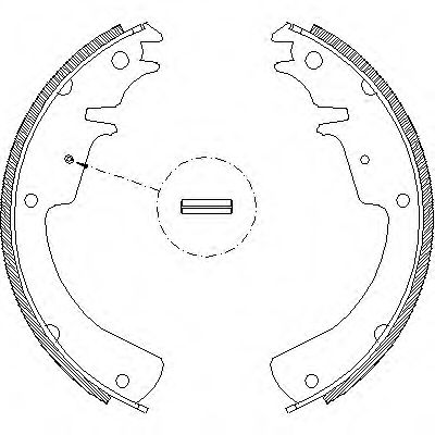 ROADHOUSE 4010.01 Тормозные колодоки для OPEL COMMODORE B (Опель Cоммодорэ б) ROADHOUSE 4010.01 Тормозные колодоки для OPEL COMMODORE B (Опель Cоммодорэ б)