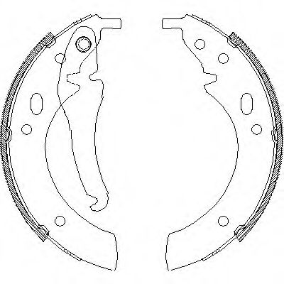 ROADHOUSE 4018.00 Тормозные колодоки для BMW (Бмв) ROADHOUSE 4018.00 Тормозные колодоки для BMW (Бмв)