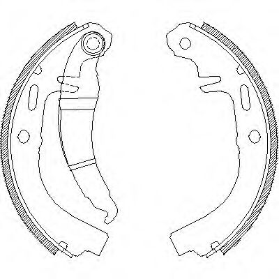 ROADHOUSE 4025.00 Тормозные колодоки для OPEL MANTA B CC (Опель Манта б cc) ROADHOUSE 4025.00 Тормозные колодоки для OPEL MANTA B CC (Опель Манта б cc)