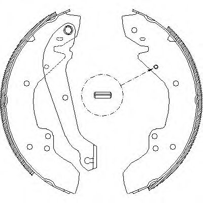 ROADHOUSE 4056.00 Тормозные колодоки для FORD GRANADA (Форд Гранада) ROADHOUSE 4056.00 Тормозные колодоки для FORD GRANADA (Форд Гранада)