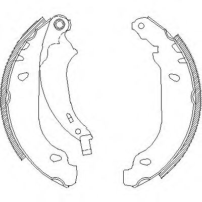ROADHOUSE 4076.00 Тормозные колодоки для PEUGEOT 206 (Пежо 206) ROADHOUSE 4076.00 Тормозные колодоки для PEUGEOT 206 (Пежо 206)