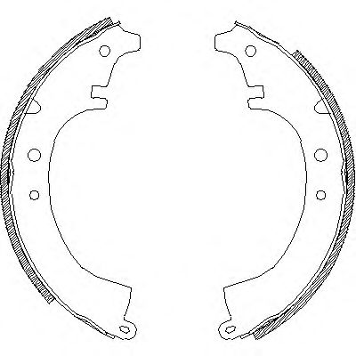 ROADHOUSE 4087.00 Тормозные колодоки для TOYOTA CORONA (Тойота/тоета Cорона) ROADHOUSE 4087.00 Тормозные колодоки для TOYOTA CORONA (Тойота/тоета Cорона)