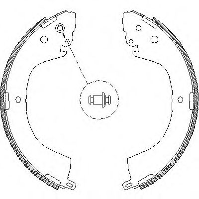 ROADHOUSE 4119.00 Тормозные колодоки для MITSUBISHI COLT/RODEO (Митсубиши/митсубиси Cолт/родэо) ROADHOUSE 4119.00 Тормозные колодоки для MITSUBISHI COLT/RODEO (Митсубиши/митсубиси Cолт/родэо)