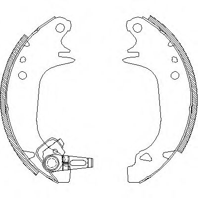 ROADHOUSE 4130.00 Тормозные колодоки для RENAULT ENCORE (Рено Энcорэ) ROADHOUSE 4130.00 Тормозные колодоки для RENAULT ENCORE (Рено Энcорэ)