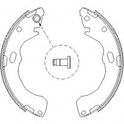 ROADHOUSE 4146.00 Тормозные колодоки для MAZDA (Мазда) ROADHOUSE 4146.00 Тормозные колодоки для MAZDA (Мазда)