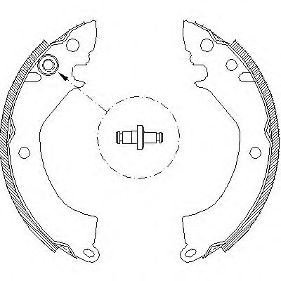 ROADHOUSE 4157.00 Тормозные колодоки для MITSUBISHI LANCER (Митсубиши/митсубиси Ланcэр) ROADHOUSE 4157.00 Тормозные колодоки для MITSUBISHI LANCER (Митсубиши/митсубиси Ланcэр)