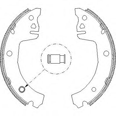 ROADHOUSE 4198.00 Тормозные колодоки для SKODA (Шкода) ROADHOUSE 4198.00 Тормозные колодоки для SKODA (Шкода)