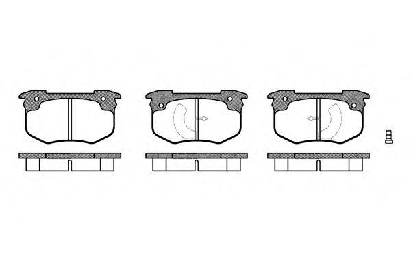 ROADHOUSE 2029.12 Тормозные колодки для RENAULT (Рено) ROADHOUSE 2029.12 Тормозные колодки для RENAULT (Рено)