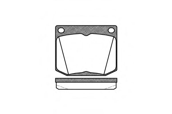 ROADHOUSE 2038.30 Тормозные колодки для ROVER 2000-3500 (Ровер 2000-3500) ROADHOUSE 2038.30 Тормозные колодки для ROVER 2000-3500 (Ровер 2000-3500)