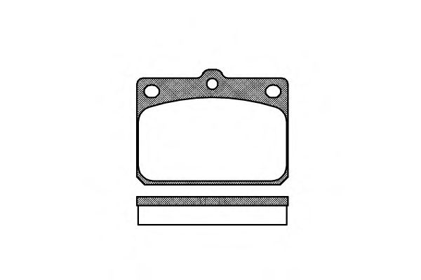 ROADHOUSE 2079.00 Тормозные колодки для MITSUBISHI LANCER (Митсубиши/митсубиси Ланcэр) ROADHOUSE 2079.00 Тормозные колодки для MITSUBISHI LANCER (Митсубиши/митсубиси Ланcэр)