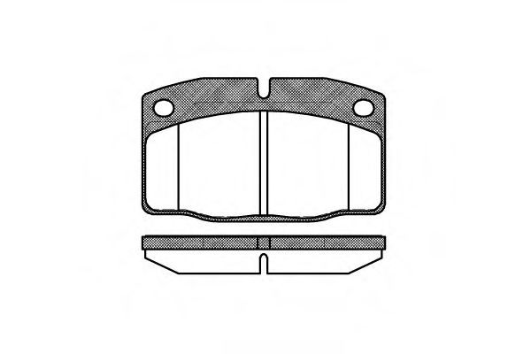 ROADHOUSE 2101.20 Тормозные колодки для OPEL OMEGA A (Опель Омэга а) ROADHOUSE 2101.20 Тормозные колодки для OPEL OMEGA A (Опель Омэга а)