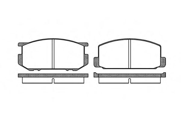 ROADHOUSE 2109.00 Тормозные колодки для TOYOTA CORONA (Тойота/тоета Cорона) ROADHOUSE 2109.00 Тормозные колодки для TOYOTA CORONA (Тойота/тоета Cорона)