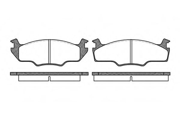 ROADHOUSE 2121.00 Тормозные колодки для VOLKSWAGEN SCIROCCO (Фольксваген Сcироccо) ROADHOUSE 2121.00 Тормозные колодки для VOLKSWAGEN SCIROCCO (Фольксваген Сcироccо)
