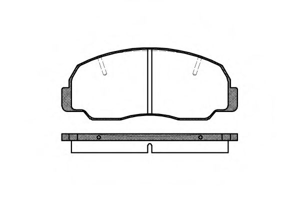 ROADHOUSE 2178.10 Тормозные колодки для DAIHATSU FEROZA HARD TOP (Дайхатсу Фэроза хард топ) ROADHOUSE 2178.10 Тормозные колодки для DAIHATSU FEROZA HARD TOP (Дайхатсу Фэроза хард топ)