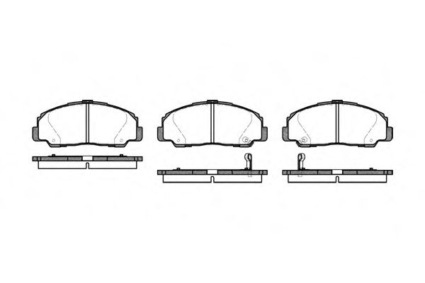 ROADHOUSE 2178.32 Тормозные колодки для DAIHATSU FEROZA HARD TOP (Дайхатсу Фэроза хард топ) ROADHOUSE 2178.32 Тормозные колодки для DAIHATSU FEROZA HARD TOP (Дайхатсу Фэроза хард топ)