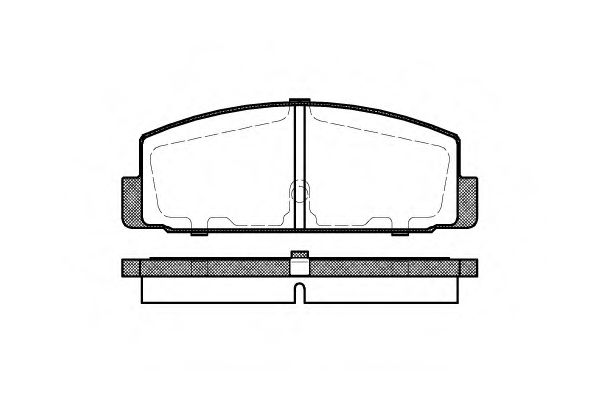 ROADHOUSE 2179.30 Тормозные колодки для MAZDA 323 F/P VI (Мазда 323 ф/п vи) ROADHOUSE 2179.30 Тормозные колодки для MAZDA 323 F/P VI (Мазда 323 ф/п vи)
