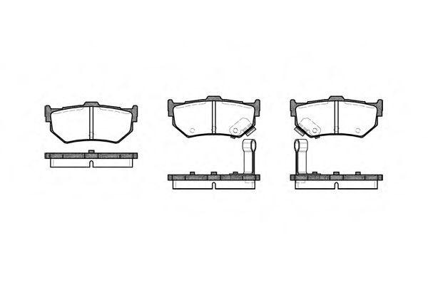 ROADHOUSE 2183.02 Тормозные колодки для HONDA ACCORD II (Хонда Аccорд 2) ROADHOUSE 2183.02 Тормозные колодки для HONDA ACCORD II (Хонда Аccорд 2)