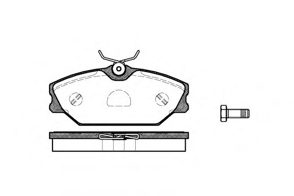 ROADHOUSE 2208.00 Тормозные колодки для RENAULT SCNIC I (Рено Сценик и) ROADHOUSE 2208.00 Тормозные колодки для RENAULT SCNIC I (Рено Сценик и)