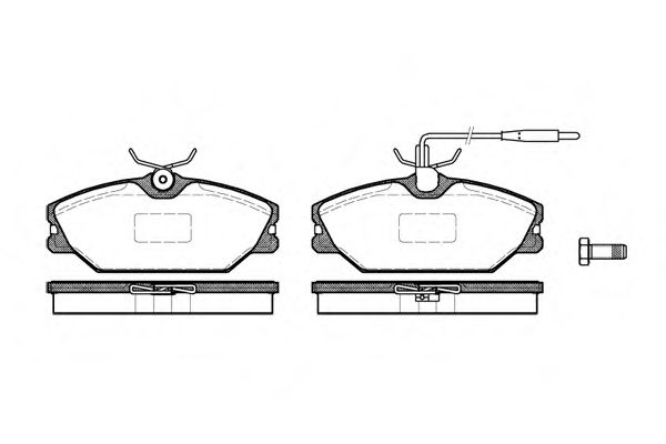 ROADHOUSE 2208.12 Тормозные колодки для RENAULT SAFRANE (Рено Сафранэ) ROADHOUSE 2208.12 Тормозные колодки для RENAULT SAFRANE (Рено Сафранэ)