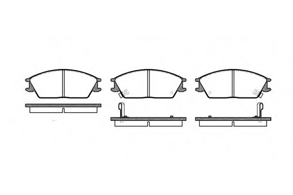 ROADHOUSE 2224.02 Тормозные колодки для HYUNDAI EXCEL (Хендай Эxcэл) ROADHOUSE 2224.02 Тормозные колодки для HYUNDAI EXCEL (Хендай Эxcэл)