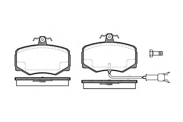 ROADHOUSE 2246.12 Тормозные колодки для DAIMLER (Даймлер) ROADHOUSE 2246.12 Тормозные колодки для DAIMLER (Даймлер)