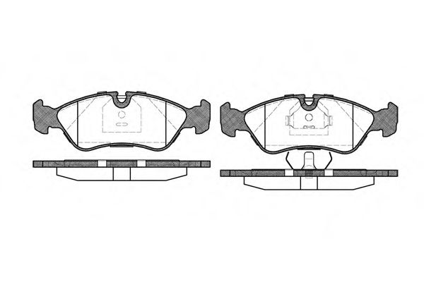ROADHOUSE 2286.30 Тормозные колодки для OPEL OMEGA A (Опель Омэга а) ROADHOUSE 2286.30 Тормозные колодки для OPEL OMEGA A (Опель Омэга а)