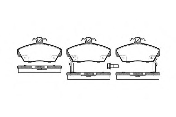 ROADHOUSE 2330.02 Тормозные колодки для ROVER 400 (Ровер 400) ROADHOUSE 2330.02 Тормозные колодки для ROVER 400 (Ровер 400)