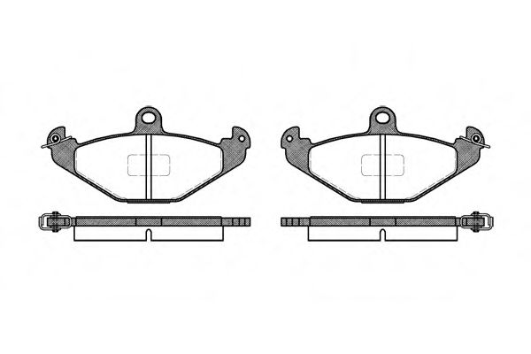 ROADHOUSE 2345.10 Тормозные колодки для RENAULT SAFRANE (Рено Сафранэ) ROADHOUSE 2345.10 Тормозные колодки для RENAULT SAFRANE (Рено Сафранэ)