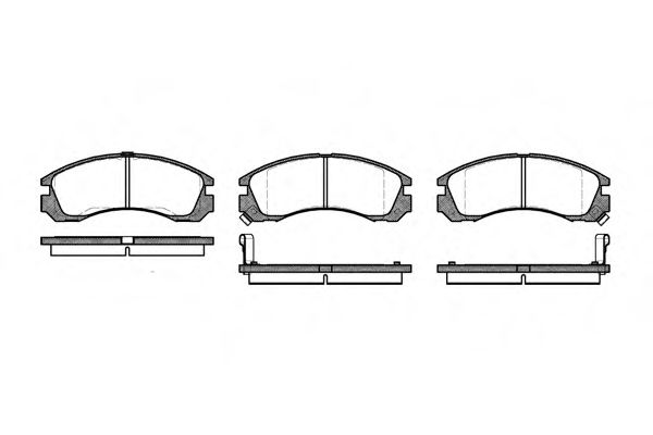 ROADHOUSE 2354.02 Тормозные колодки для MITSUBISHI SIGMA (Митсубиши/митсубиси Сигма) ROADHOUSE 2354.02 Тормозные колодки для MITSUBISHI SIGMA (Митсубиши/митсубиси Сигма)