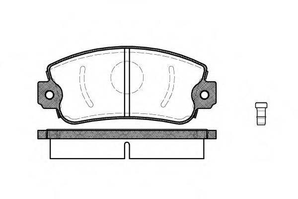 ROADHOUSE 2372.02 Тормозные колодки для FIAT STRADA II (Фиат Страда 2) ROADHOUSE 2372.02 Тормозные колодки для FIAT STRADA II (Фиат Страда 2)