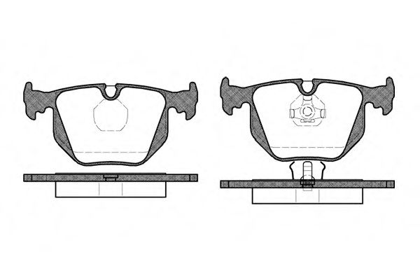 ROADHOUSE 2381.00 Тормозные колодки для BMW (Бмв) ROADHOUSE 2381.00 Тормозные колодки для BMW (Бмв)