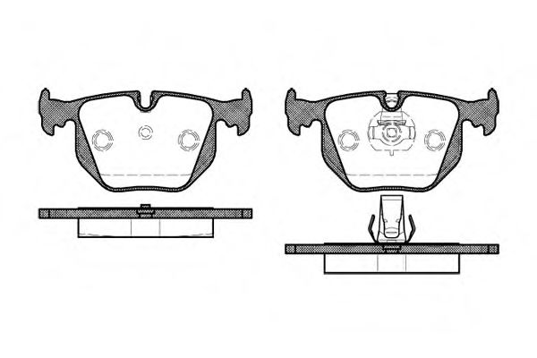 ROADHOUSE 2381.30 Тормозные колодки для BMW (Бмв) ROADHOUSE 2381.30 Тормозные колодки для BMW (Бмв)